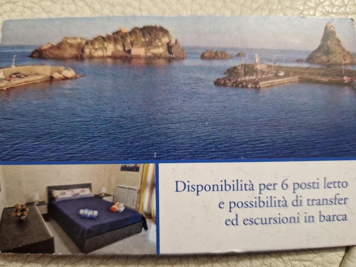 L'Isola E I Faraglioni House Appartement Aci Trezza Buitenkant foto